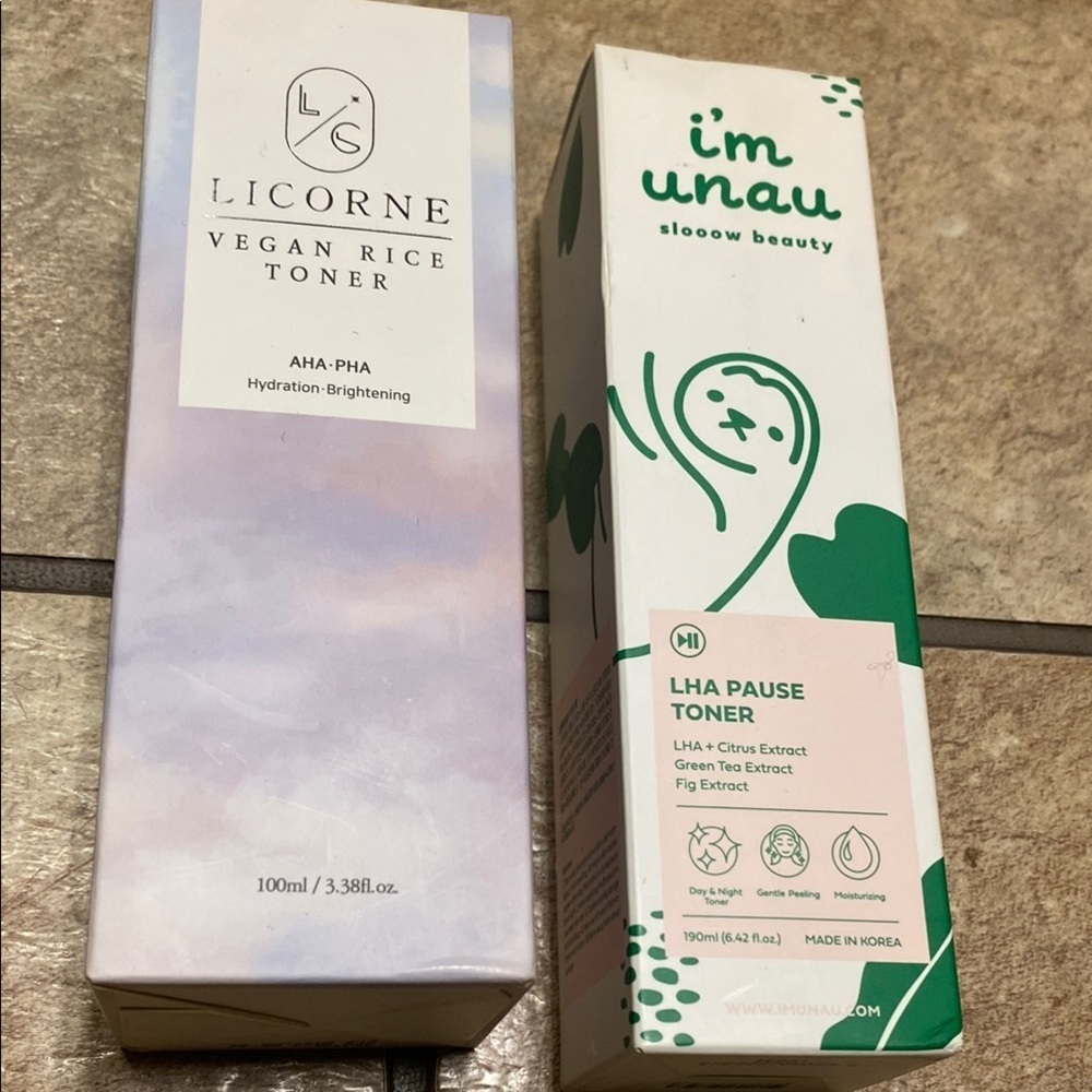 Vegan Rice Toner Bundle Slooow Beauty Facial Care HABA